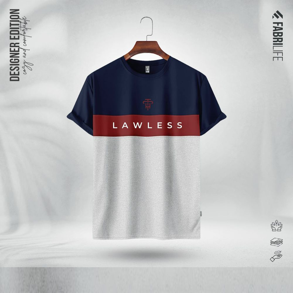Mens Premium Designer Edition T Shirt - Lawless